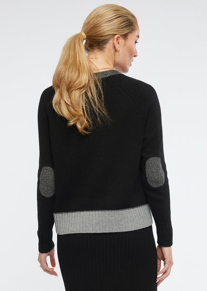 ZP6103 Elbow Patch Cardigan