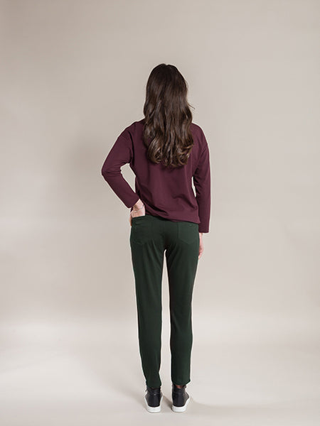 SKINNY ANKLE GRAZER PANT