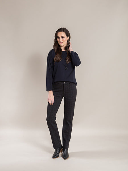 SLIM LEG PONTI PANT