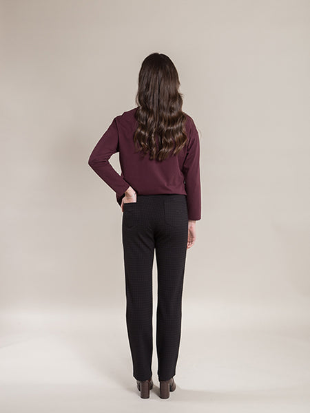 SLIM LEG PONTI PANT