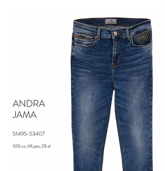 Andra Studs Jean by LTB
