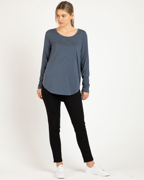 BB268 MEGAN LG SLV TOP
