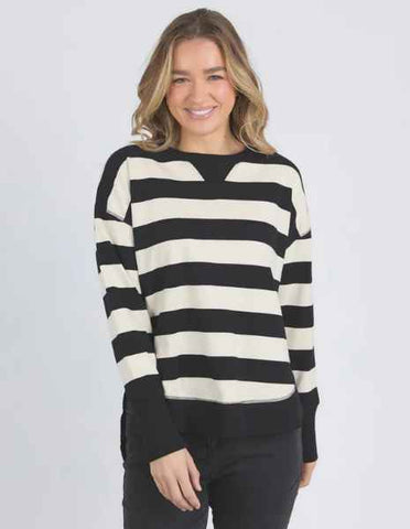 Striped Delilah Crew