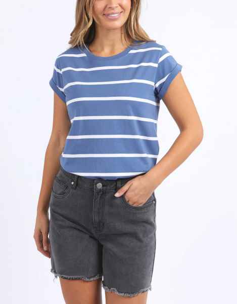 55X0181 Manly Stripe Tee