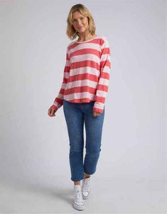 81X4418 Spritz Stripe L/S Tee