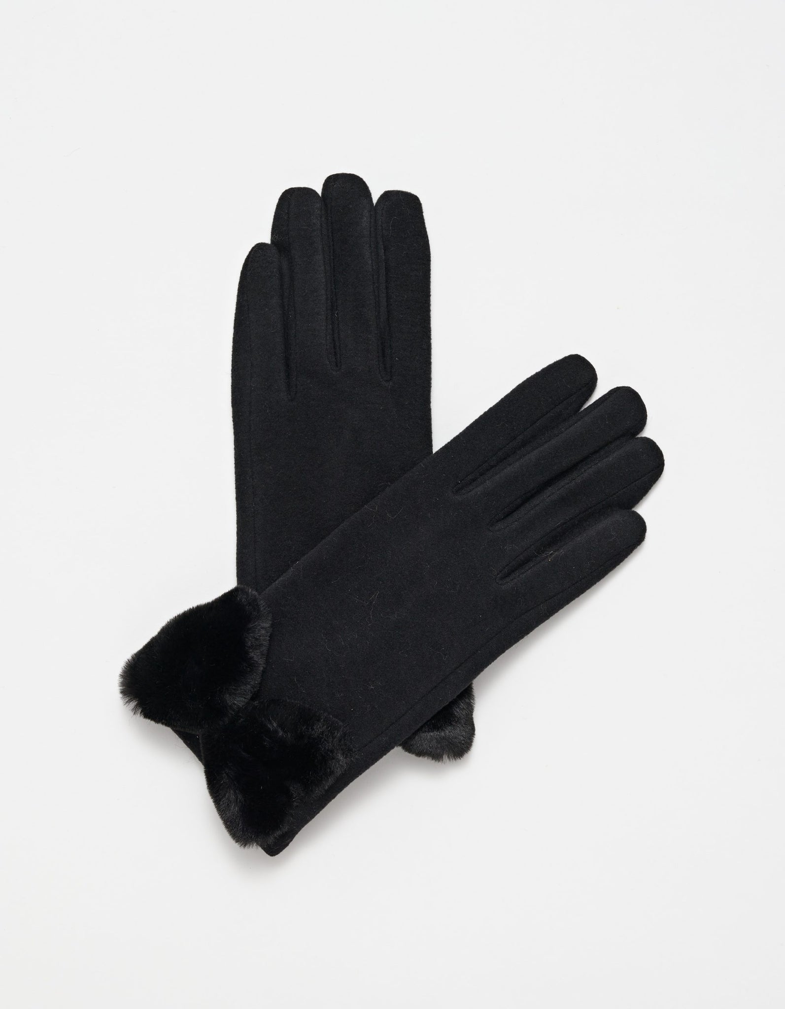 SGGL9133 Glove Black with Bow