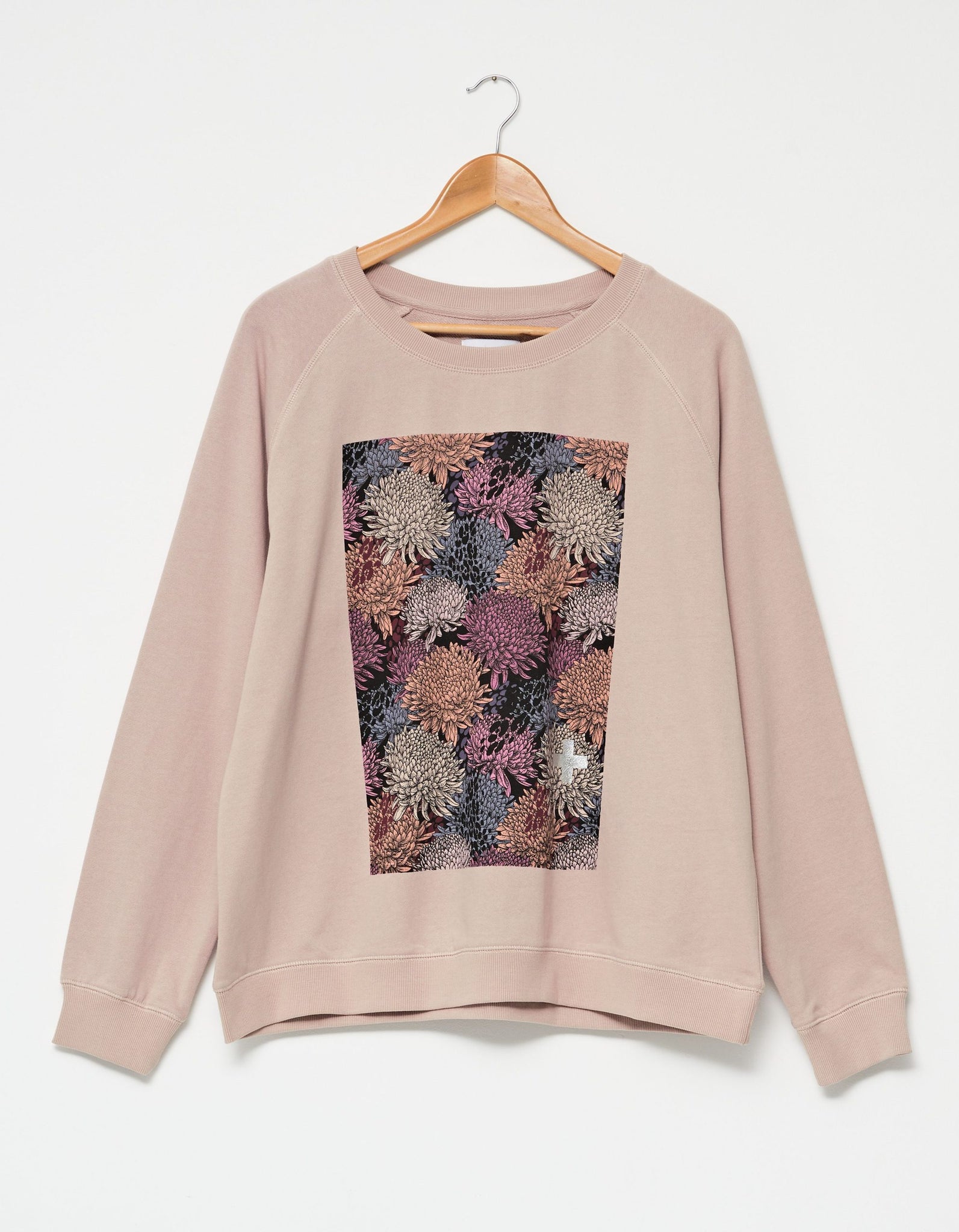 SGSW8055 Floral Square Sweater by Stella and Gemma